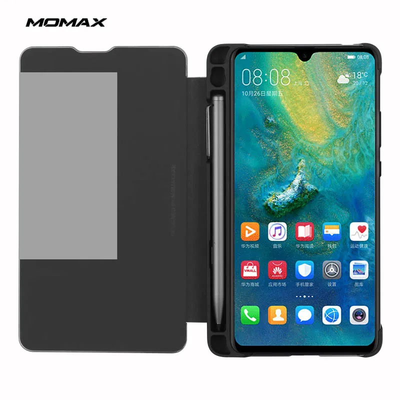 

MOAMX huawei mate20 X window flip cover The four reinforcement Comprehensive drop Can only sleepEnergy saving save electricity