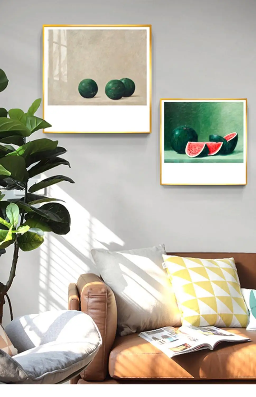 

Abstract Oil Painting Print on Canvas Fruit Still Life Print Picture Canvas Painting Wall Art Picture Painting for Home Decor