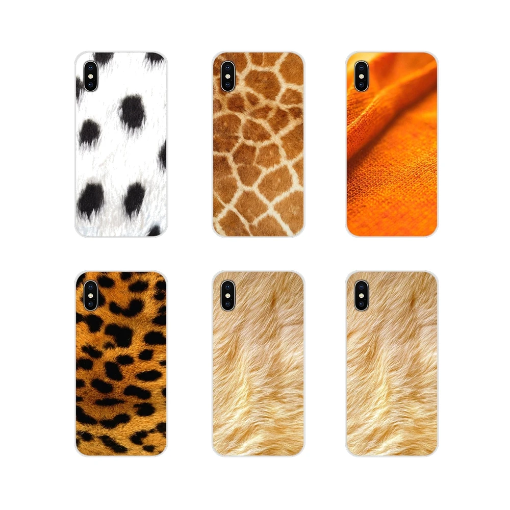 tiger fur texture pattern Soft Transparent Cover For Sony Xperia Z Z1 Z2 Z3 Z5 compact M2 M4 M5 C4 E3 T3 XA Huawei Mate 7 8 Y3II | Мобильные