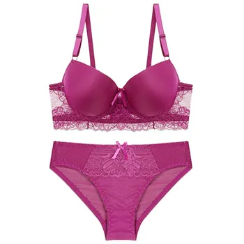 

Push Up Underwire Bra Underwear Women Se Plus Size Bra Set Sexy Lingerie For Women Ensemble Lingerie Femme Hot Women's Intimates