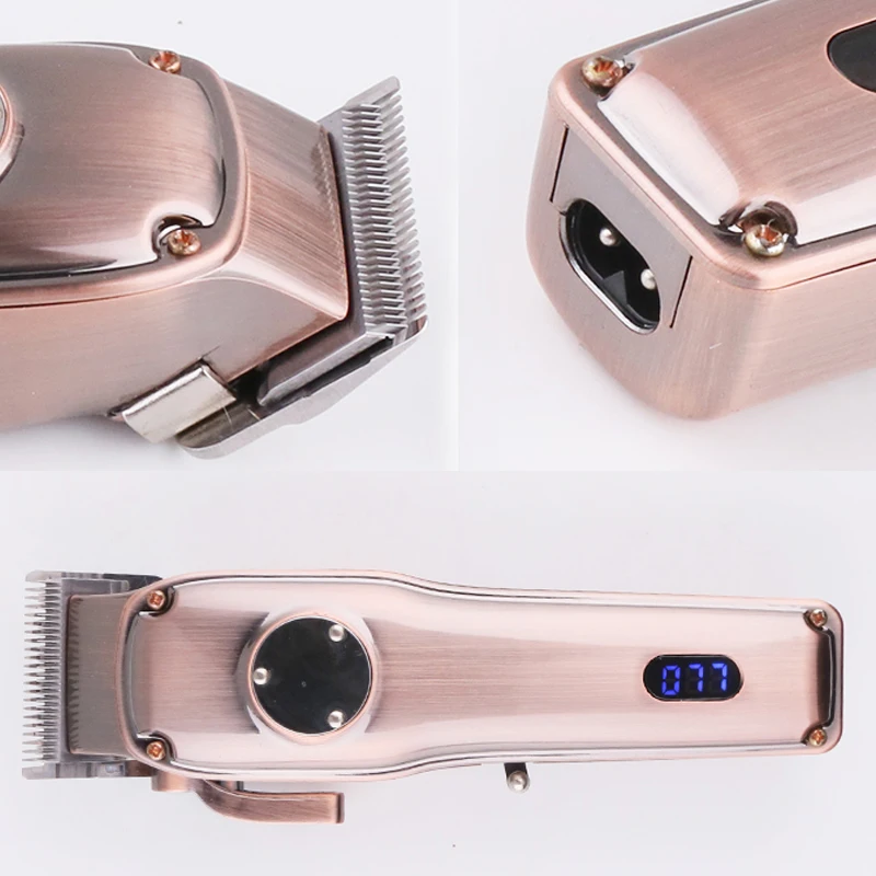 professional trimmer for men electric barber clipper beard edge rechargeable hair cutter hine adjustable set_voghion.com