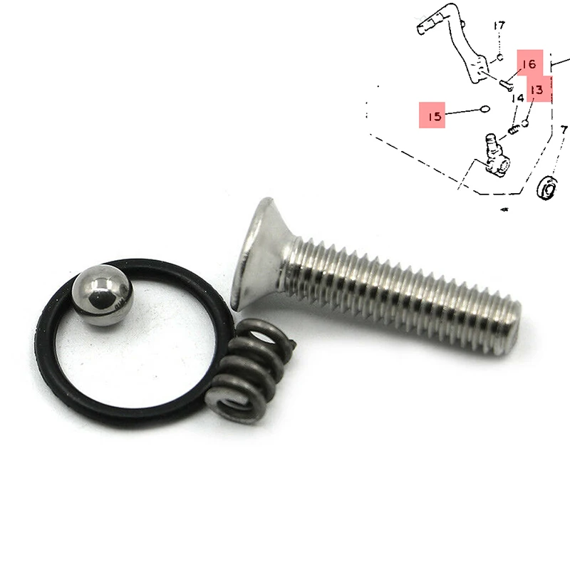 Kit Di Ricostruzione Avviamento Kicker Leva Avviamento Per Yamaha Banshee Yfz350 350 87-06