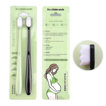 

Million Toothbrush Ultra-fine Soft Fiber Toothbrush Environmentally Protect Gum Health Travel Portable Tooth Brush Soft Hair