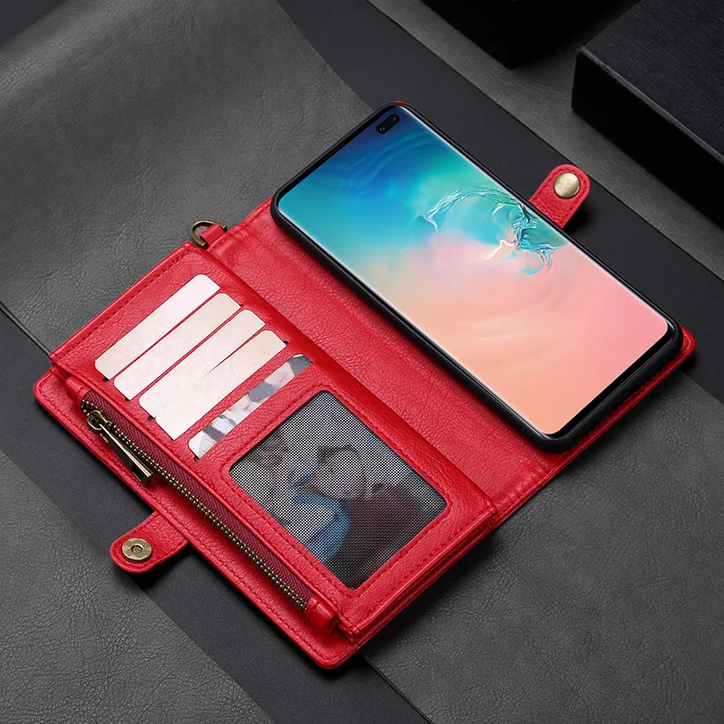 MEGSHI Роскошный кожаный чехол-кошелек для Samsung 50 10 40 A70 80 Многофункциональный совместимый магнит задняя крышка флип чехол для телефона кобура Coque