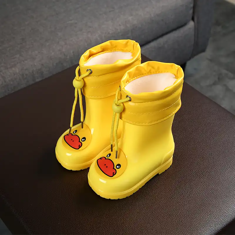 baby yellow boots