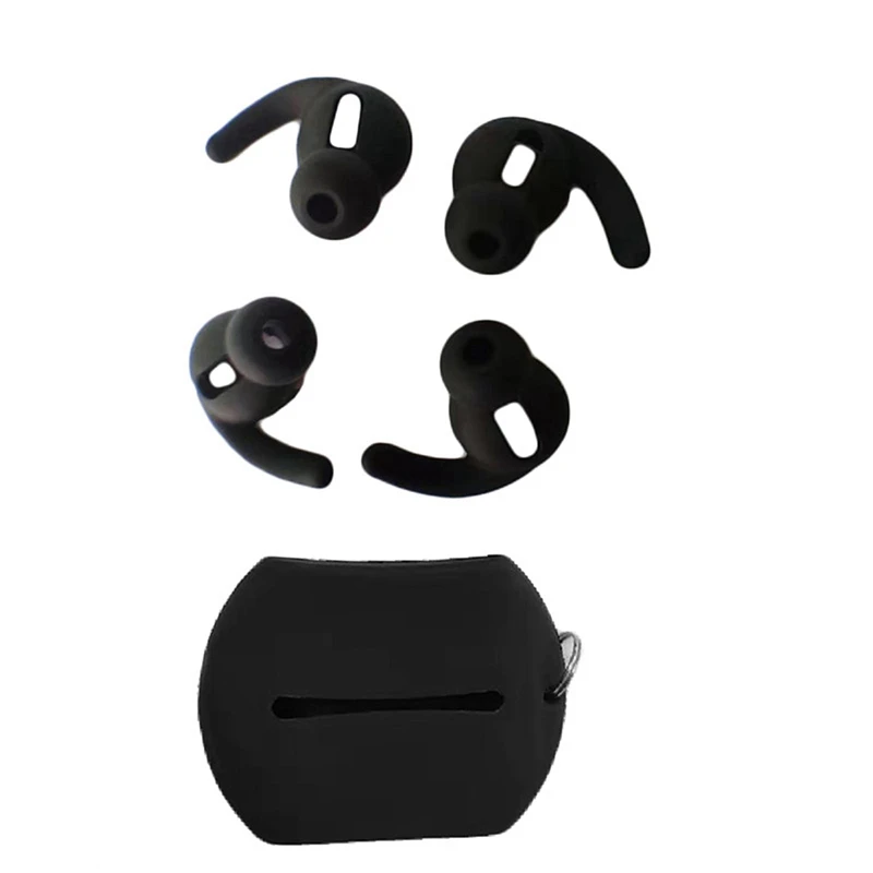 

AM05-Silicone In-Ear Headset Cover for Xiaomi Airdots Pro 2 Air 2S TWS In-ear Wireless Earphone Case Eartips Hook With Sponge