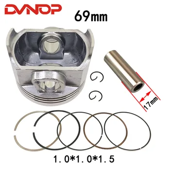 

Motorcycle Piston Ring Zongshen XINYUAN ATV250 ZS250 CB250 CBB250 moto Piston Ring Bore 69mm Piston pin 17mm