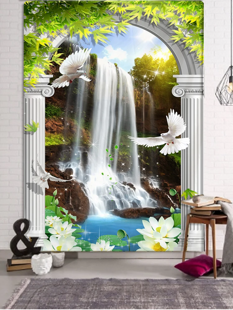 Beautiful Scenery Landscape Tapestry Wall Hanging