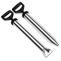 Pistolet à calfeutrage de ciment en acier inoxydable, outils de remplissage de ciment, pointage de brique, pulvérisateur, outil applicateur, outils de remplissage de coulis 6