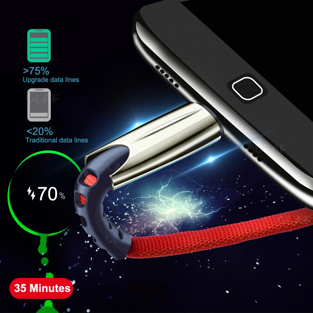 5A Micro USB кабель для Xiaomi Redmi Note 5 4 Micro USB кабель для быстрой зарядки для samsung S7 S6 J7 J5 кабель передачи данных