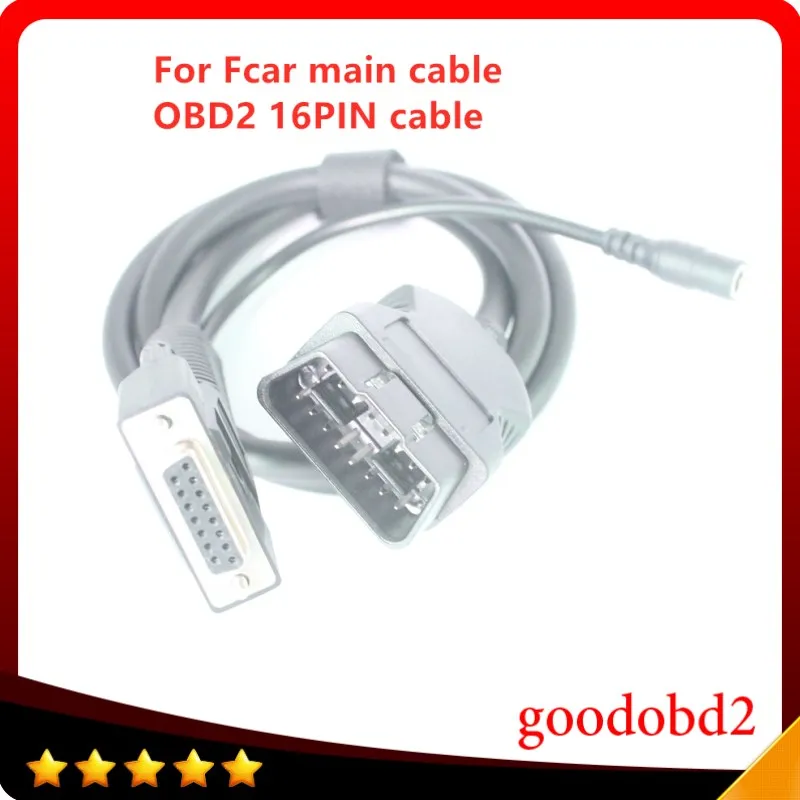 

Автомобиль инструменту диагностики кабель для Fcar OBD2 инструмент сканер OBDII 16PIN основной тесты кабель OBD-II провода OBD2 F3-G диагностический кабель