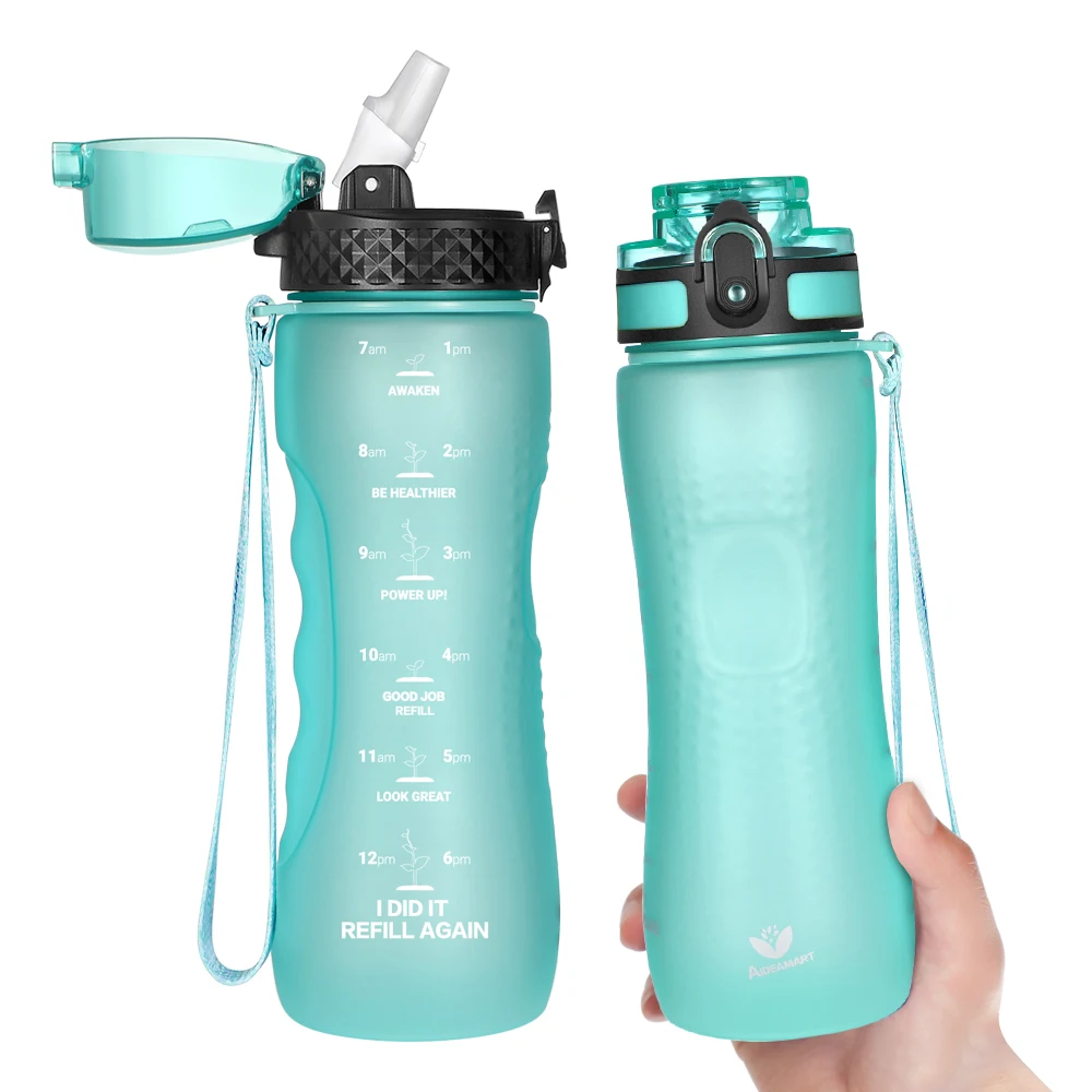 32 OZ Water Bottle BPA & Phthalate-free With Handle Shaker Ball as Shaker  bottle