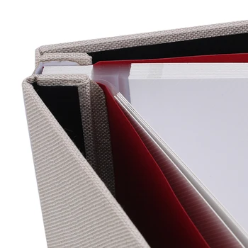 

Simple Style 16 inch Self-adhesive Linen Cover Album White Inside Page DIY Album Family Lovers Child Handmade Creative Gifts