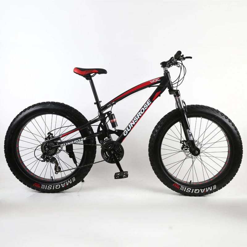 4,0 fat bike, горный велосипед, двойной дисковый тормоз, пляжный велосипед, снежный велосипед, светильник, Высокоуглеродистая сталь, 24/26 дюймов, горный велосипед