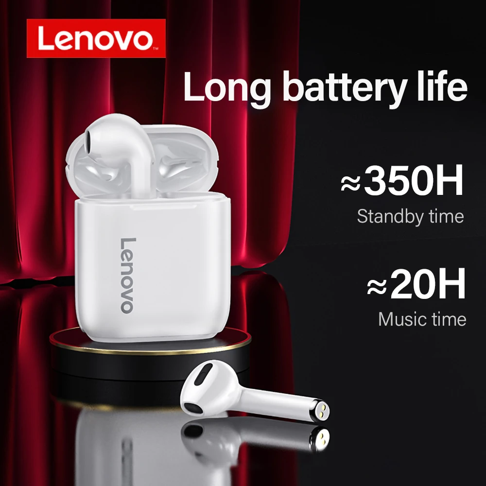 Lenovo LP2 TWS kablosuz kulaklık Bluetooth 5.0 çift Stereo dokunmatik  kontrol ENC gürültü HD çağrı su geçirmez kulaklık|Bluetooth Earphones \u0026  Headphones| - AliExpress