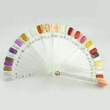 

50pcs Durable Nail Polish Boad Palette DIY Fingernail Tip Finger Decor @ME88