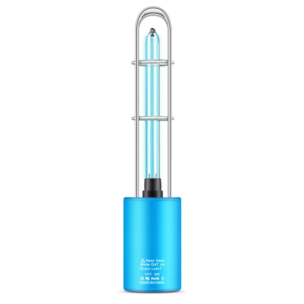 Перезаряжаемый УФ светильник лампа для очистки воздуха ультрафиолетовый