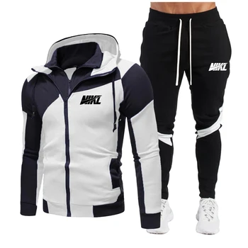 

Autumn Winter Men's Sets Brand Sportswear Tracksuits 2 Piece Sets Men's Clothes Hoodies+Pants Sets Male Streetswear Coat Jackets