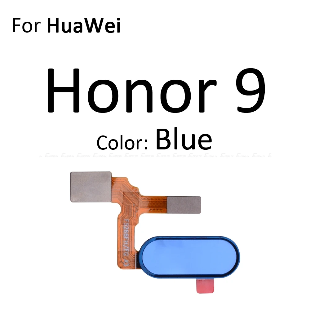 Сканер отпечатков пальцев разъем для Huawei Honor View 20 10 9i 9 Lite сенсорный сенсор ID Главная Кнопка возврата ключ подключения гибкий кабель
