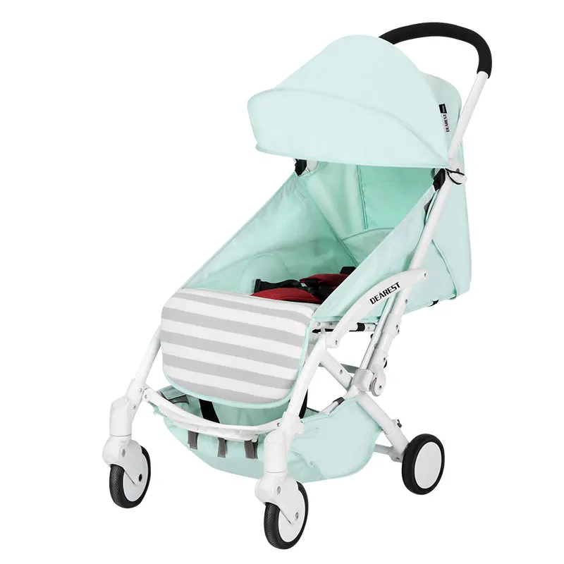  2019 Baby Stroller Dearest Wider / Foldable Light Weight Baby Pram/Alumium alloy baby stroller