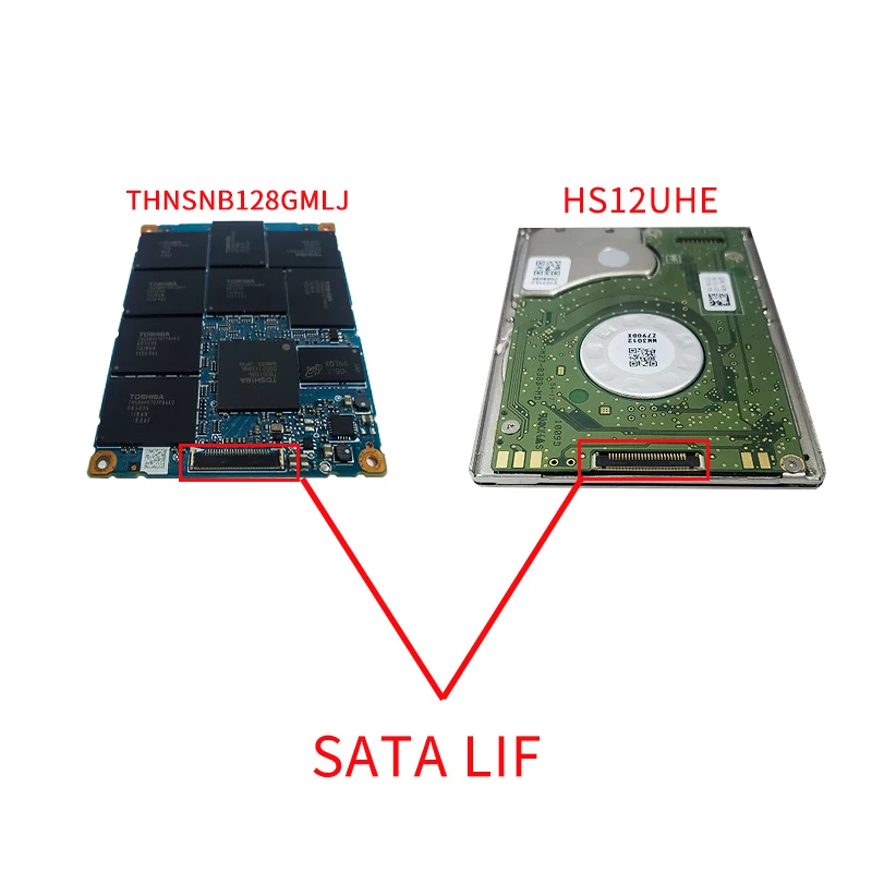 Новый 1 8 дюймов SATA LIF 128 Гб ssd для macbook air a1304 mc233 mc234 заменить HS12UHE|Внутренние