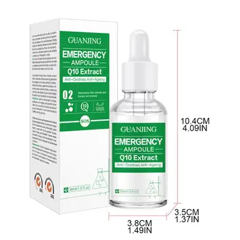 

30ML Coenzyme Q10 Extract Essence Anti-wrinkle Skin Restoration Solution Body Face Care Repair Kit Beauty Supplies