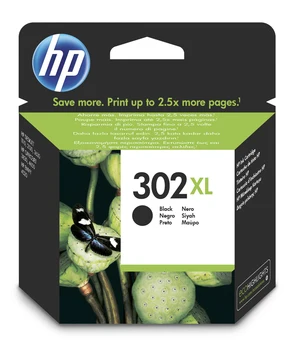 

HP 302XL High Yield Black Original Ink Cartridge Black 1 Piece (s) Ref. : F6U68AE #301