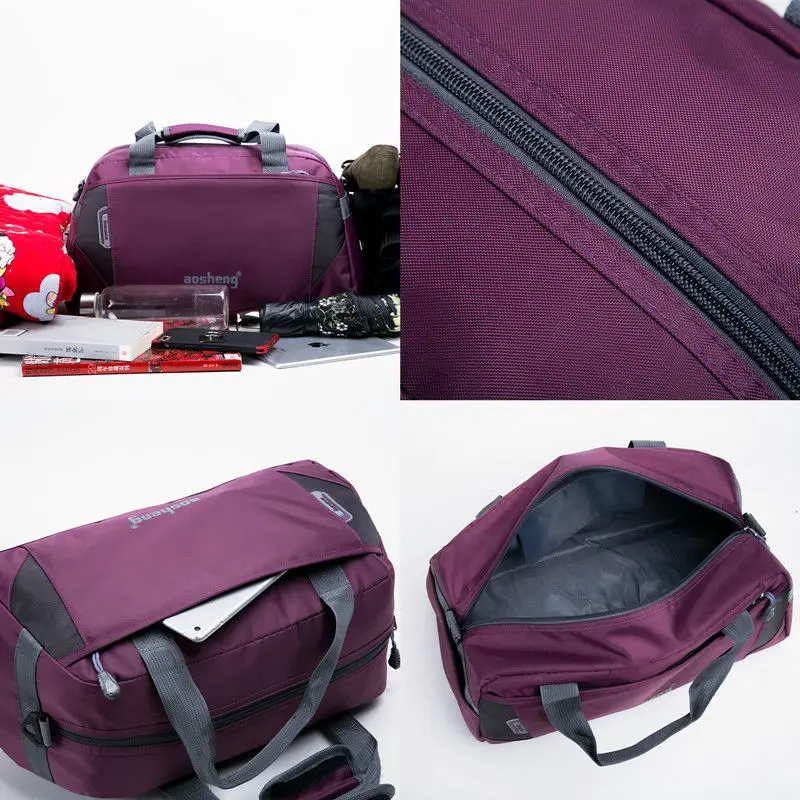 Портативная дорожная сумка для женщин унисекс, водонепроницаемая нейлоновая дорожная сумка, мужские сумки для ручной клади, путешествий, сумка для путешествий, небольшая износостойкая сумка