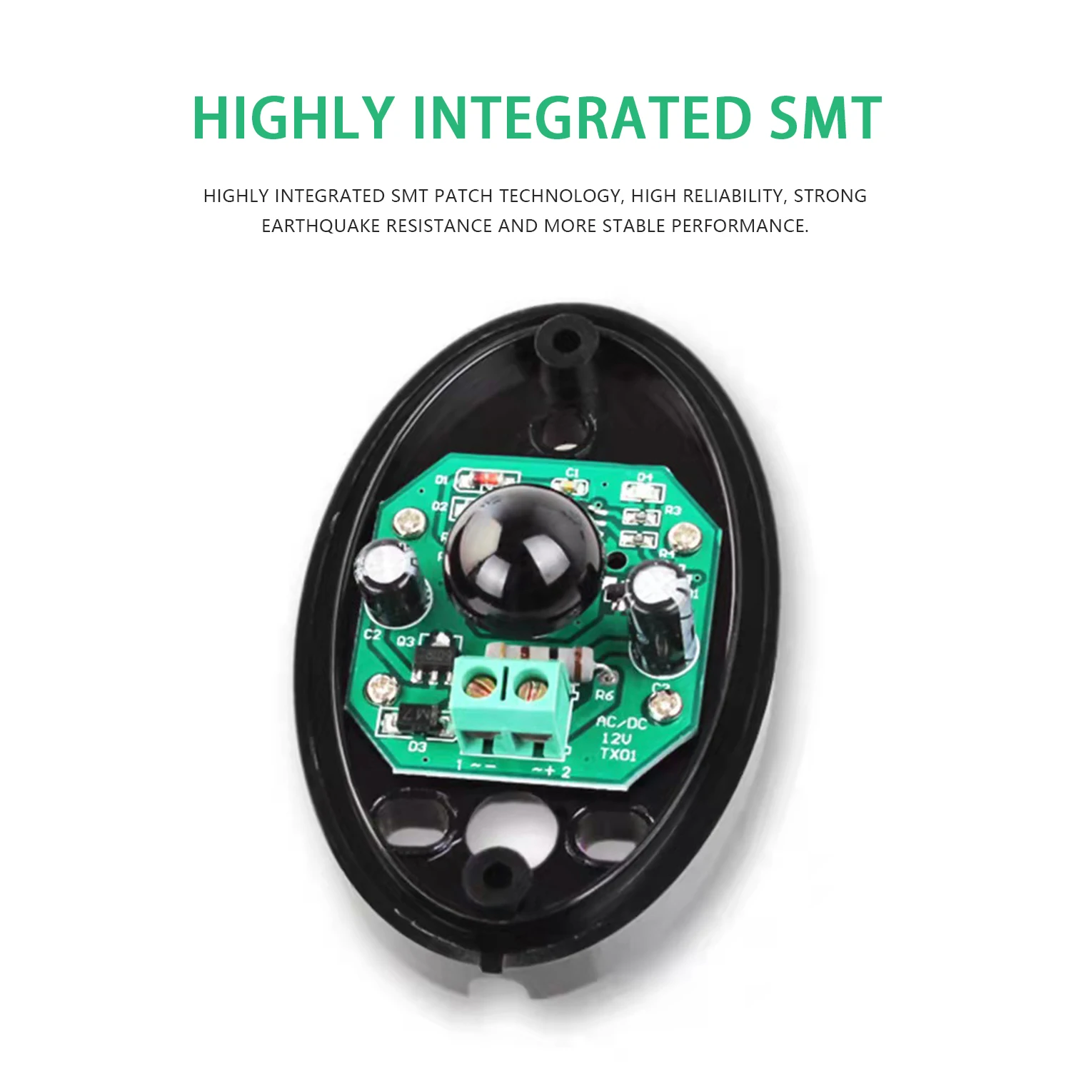 Single beam infrared beam detector outdoor infrared anti-theft alarm gate signal sensor Infrared on the radio detector