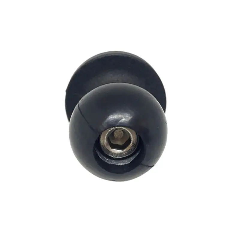 

Aluminum Base Rubber Motorcycle Bike Mount Black Fork Stem Base with Ball Head for RAM Mount for Gopro Ball Mount Adapter