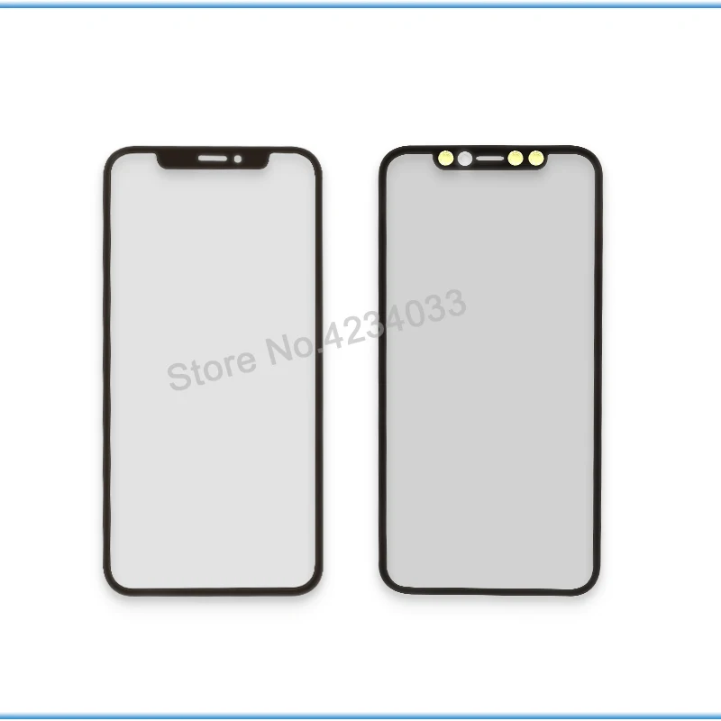

5pcs/Lot Novecel A+ Quality Front Screen Outer Glass Lens With OCA Replacement for iPhone X XR XS Max Repair Parts