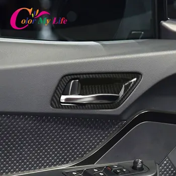 

Color My Life Car Styling Interior Inner Door Handle Trim Door Bowl Protection Cover Sticker for Toyota C-HR CHR 2016-2020 Parts