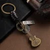 Fashion Car Key Chain Ring Lovers Couple Keychain Bags Music Guitar Elephant Skateboard Hat Bicycle for Key Ring Tags Gifts ► Photo 3/6