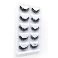 250 pairs/50box 100% Real Mink Fake Eyelashes 3D Natural False Eyelashes 3d Mink Lashes Soft Eyelash Extension Makeup Kit Cilios 1