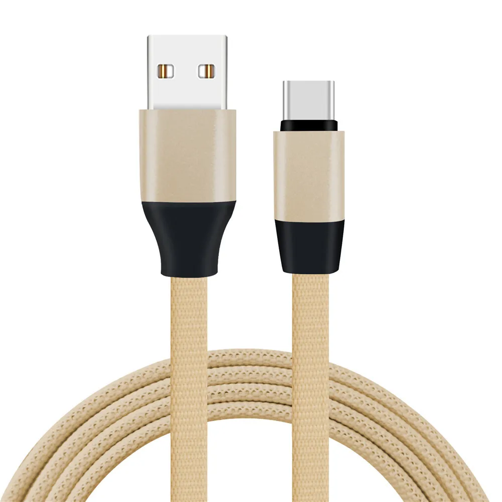 1 м USB3.1 type-c кабель для быстрой зарядки для samsung зарядный провод для huawei Плетеный Usb кабель для мобильного телефона Xiaomi
