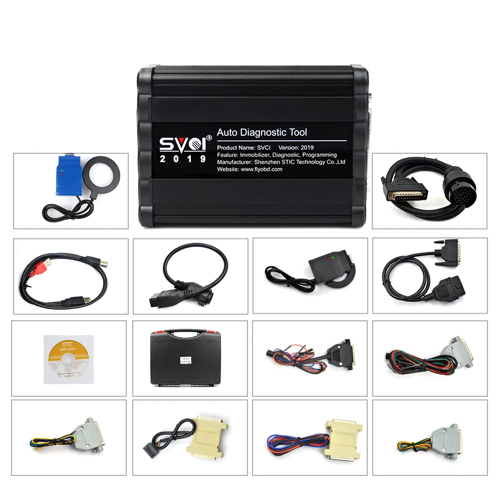 SVCI2020 SVDI FVDI OBD2 ключевой программист все функции VVDI2 SVCI V2015 FVDI J2534 без ограничений Fvdi