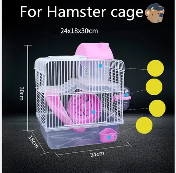 

New Fashion toys for Hamster castle home pets Alice bed Pet cage Supplies,1pz