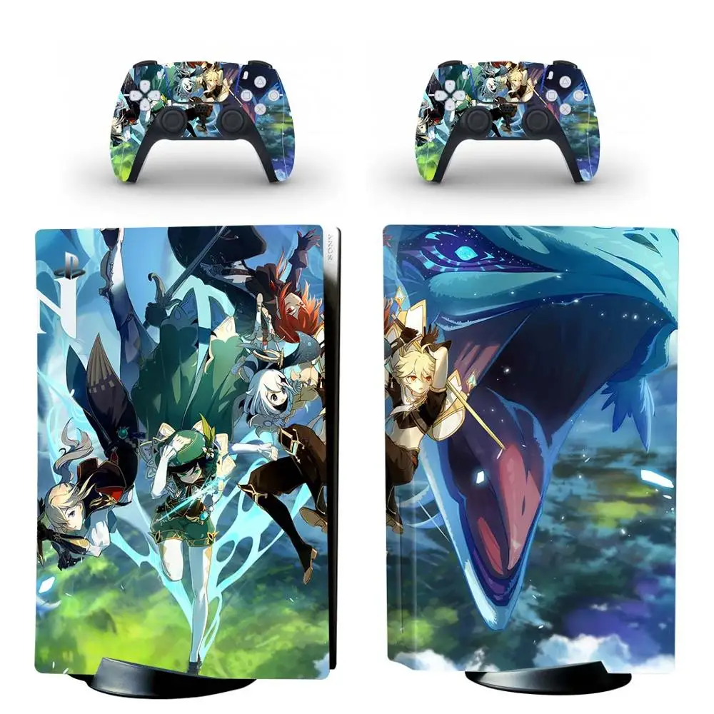 Genshin Impact Ps5 Standard Disc Edition Skin Sticker Decal Cover For  Playstation 5 Console & Controller Ps5 Skin Sticker Vinyl - Stickers -  AliExpress