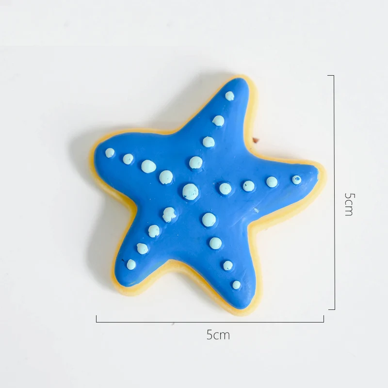starfish big2 Магнитные наклейки для холодильника, Мультяшные милые магнитные наклейки для Северной Европы, стерео, морская звезда, Кит, магнитные аксессуары - Цвет: starfish big2