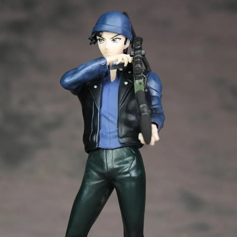 Anime Detective Conan Shuichi Akai Sniper Rifle Action Figure Collection Model Toys A148