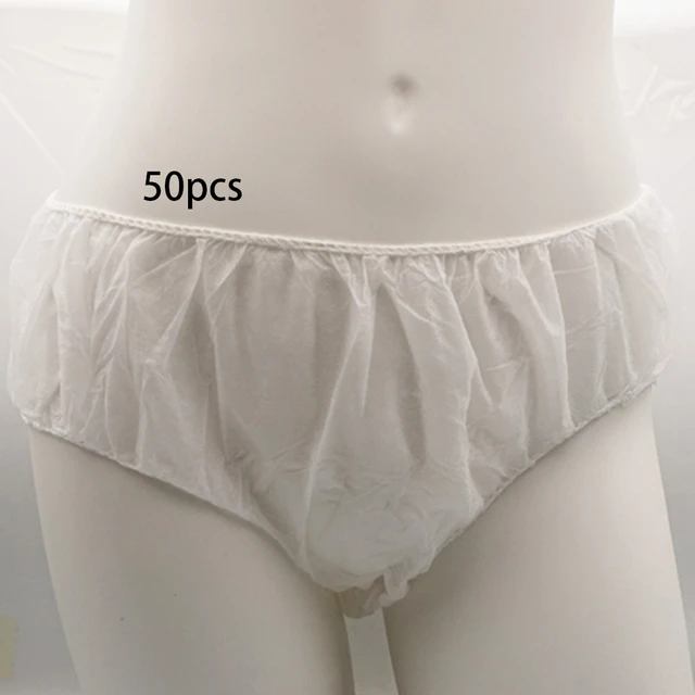 Disposable Panties for Women Travel Maternity Period Spa Saloon Innerwear  use and Throw Panty Disposable Panty