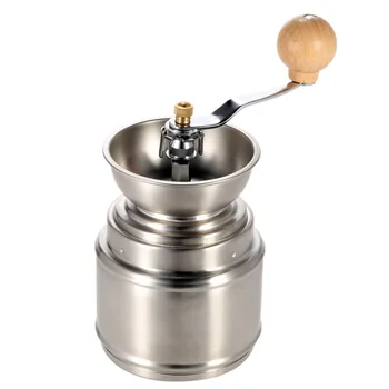 

Manual Coffee Bean Grinder Adjustable Coarseness Ceramic Hand Held Mill Coffee Grinder Machine Burr Coffee Grinders