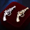 2022 New Vintage Metal Gunshape Brooch pin Men's Coat Suit Lapel Pins and Brooches Corsage Bandge Clothing Accessories ► Photo 2/6