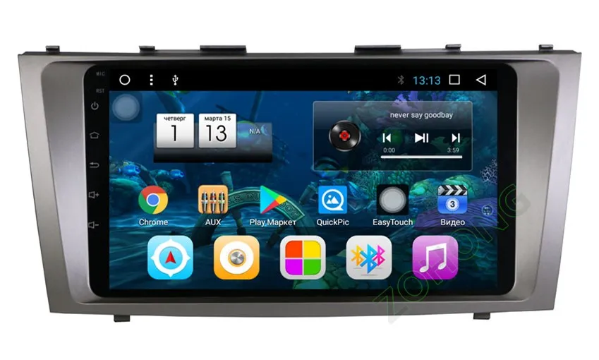 Top 2din 9inch PIP octa core Android8.1 Car DVD player for Toyota CAMRY V40 AURION 2007-2011 autoradio CAR GPS Navigation carplay BT 30