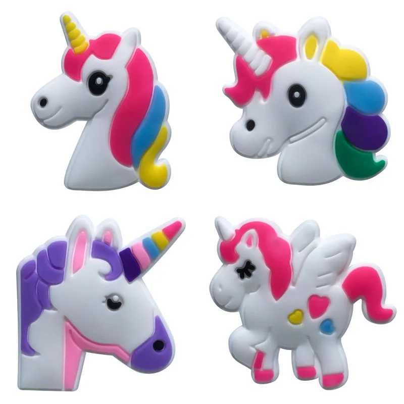 1 шт милые Мультяшные защитный блоки для мебели рисунок с надписью Unicorns ПВХ броши