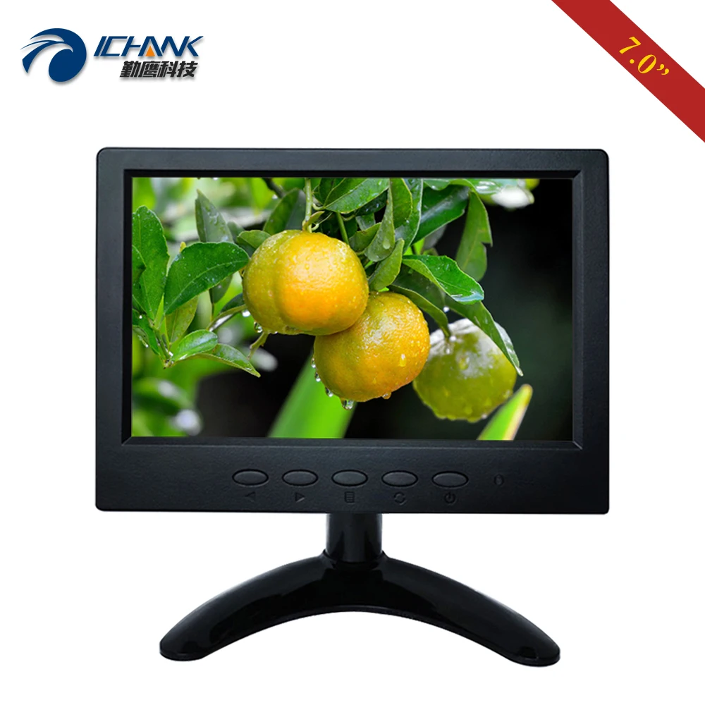 ZB070JN 26/7 дюймов 1024x600 16:9 BNC HDMI AV встроенный динамик мини Raspberry Pi Медицинский