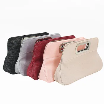 

Women‘s Ladies Handbag Evening Bag Fashion Simple Square Collapsible Casual Clutch Party Phone Pocket 2019 Coin purshes