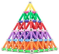DIY Magnetic Building Blocks Magnetic Sticks Set Kids Educational Toys for Children Toy Bricks magnetic building blocks,magnetic assembly toy