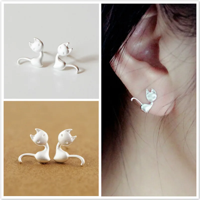 

2019 HOT Sell Gold Silver Stud Earrings Little Bird SHAPED STUD EARRINGS ANIMAL JEWELRY For Women Girl Gift Stud Earrings