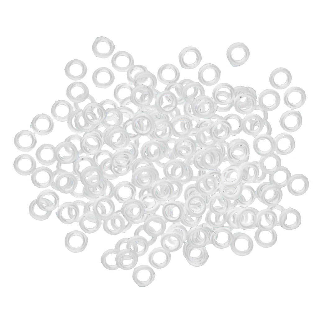 200 Count Rubber O Rings for 2BA Aluminum  Stems Shafts Tightening